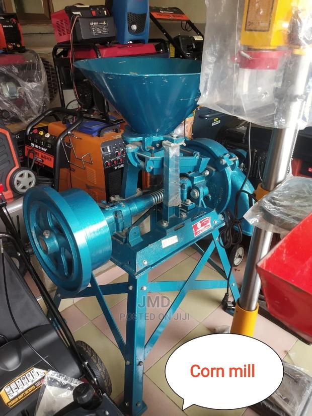Corn Mill With Electric Motor Nulux Premium
