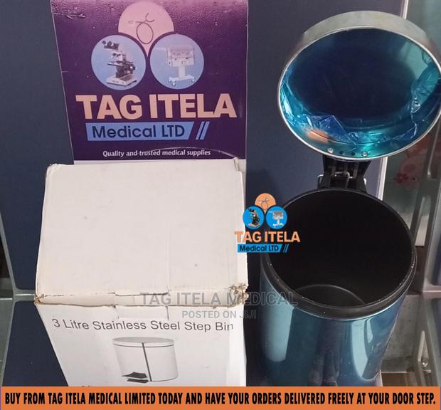 Pedal Dustbin (3ltrs Stainless Steel) · Photo 3