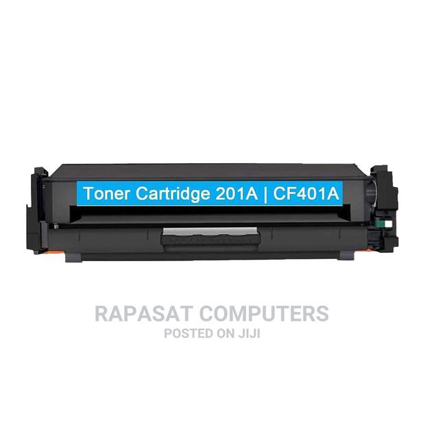 ANC 201A (CF401A) Cyan Compatible Laserjet Toner · Photo 1