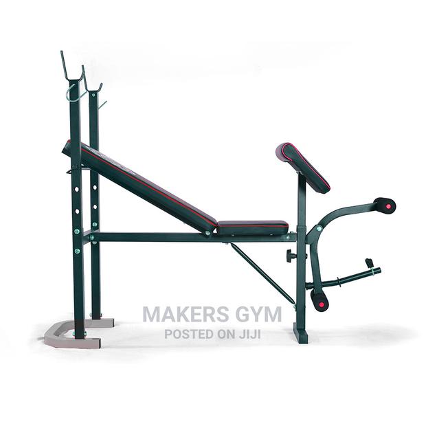 Weights Bench With Built Rack · Photo 4