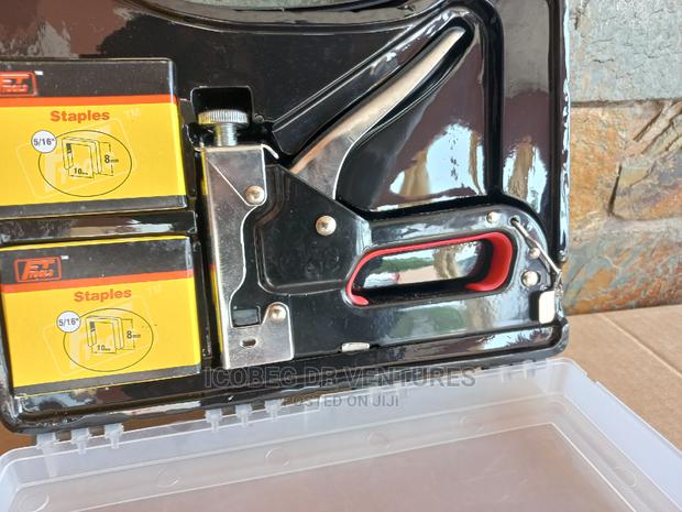 Industrial Staple Gun/Stapler With Staple Pins photo 3