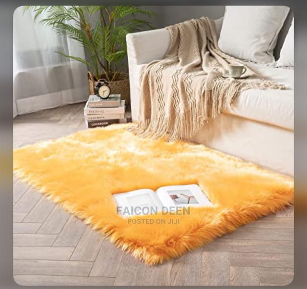 Fluffy Woolen Mat (Ultra Soft Fur Rug)All Colors Available · Photo 1