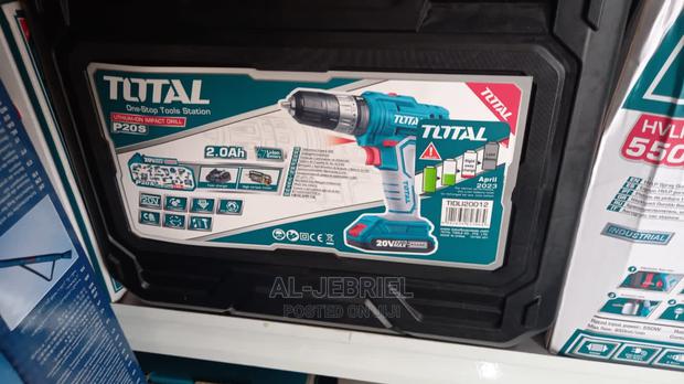 Total Lithium-Ion Impact Cordless Drill 20V+ 2 Batteries · Photo 4