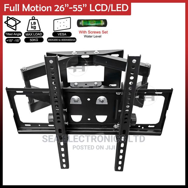 Double Arm Adjustable Wall Mount for Led TVS 32''55''rt · Photo 1