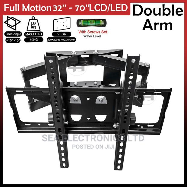 Full Motion Adjustable Wall Mount 32 -70”Led Slim Tv Bracket · Photo 1