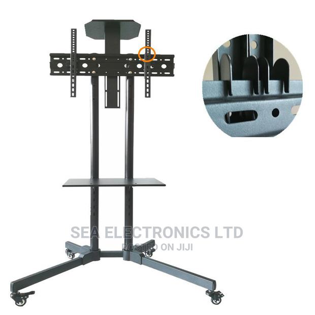 Affordable TV Stand With Wheels + DVD Glass(32-70 Inches) · Photo 2