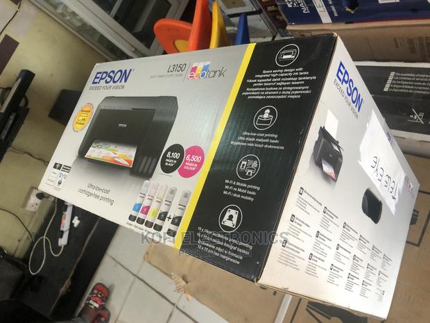 New Epson Ecotank L3150 Wi-Fi All-In-One Ink Tank Printer · Photo 2