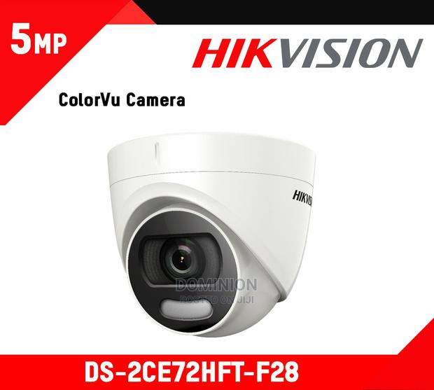 Hikvision Ds-2ce72hft-F28 2.8mm Colorvu 24/7 5mp Dome · Photo 4