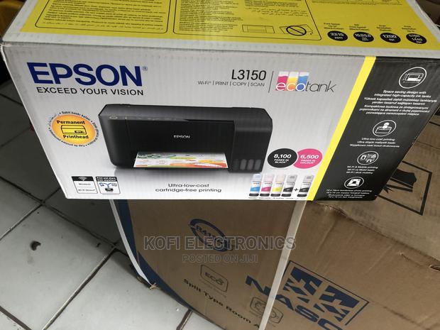 Epson Ecotank L3150 All-In-One Printer- Black · Photo 2