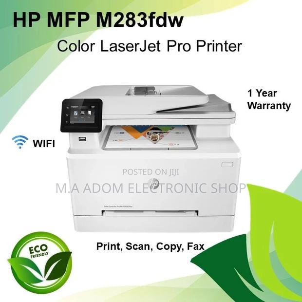 HP Laserjet Pro 283FDW MFP Color Printer · Photo 2