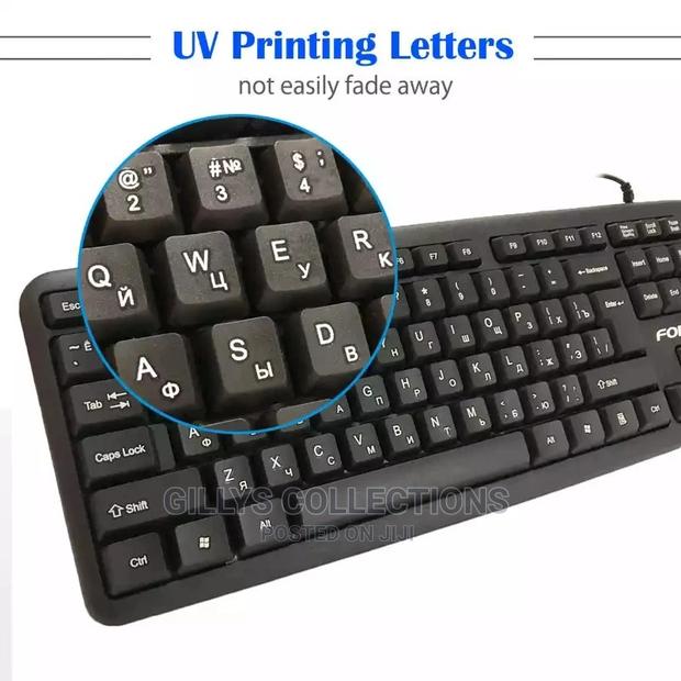 USB Wired Keyboard PC Computer photo 2