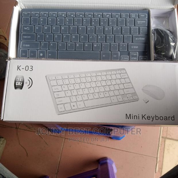 Mini Black Wireless Keyboard and Mouse · Photo 4
