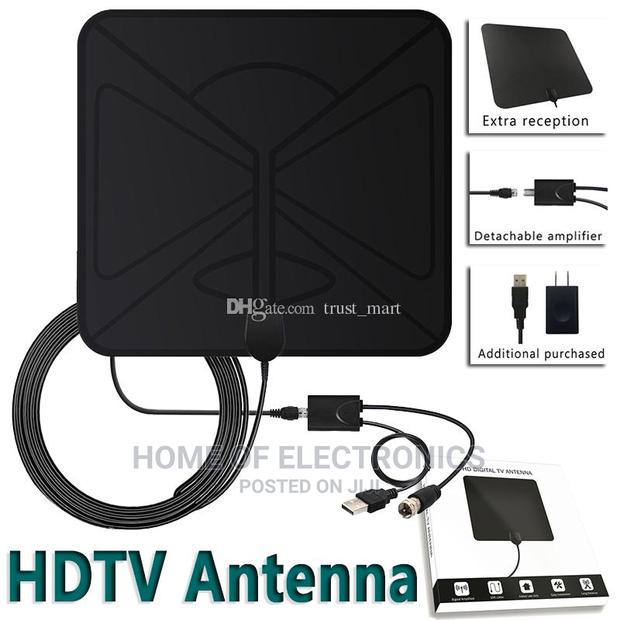New Digital HDTV Antenna Ultra Thin TV Antenna 120 Mile · Photo 2