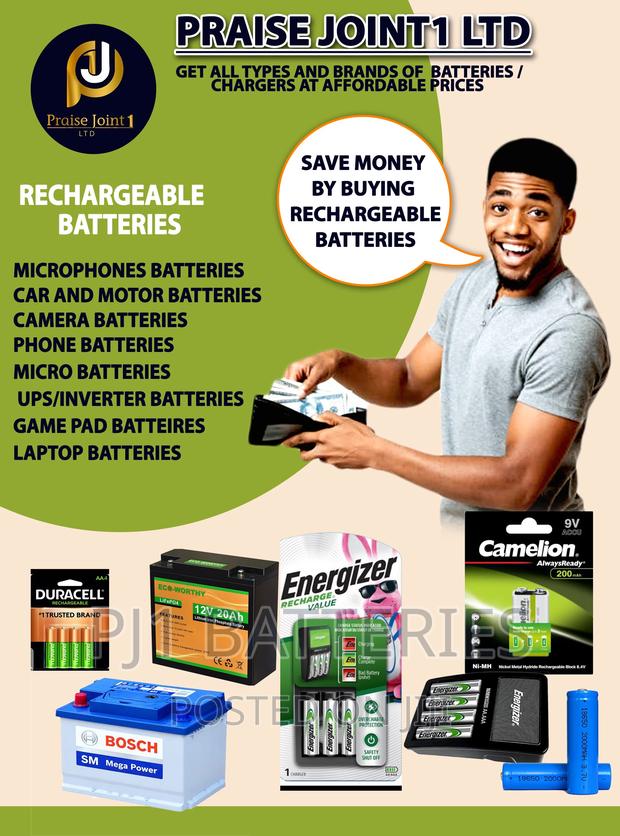 Rechargeable Aa Battery and Charger · Photo 2
