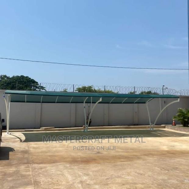 4 Car Canopy Carport With Double Layered Tarpaulin Top · Photo 3