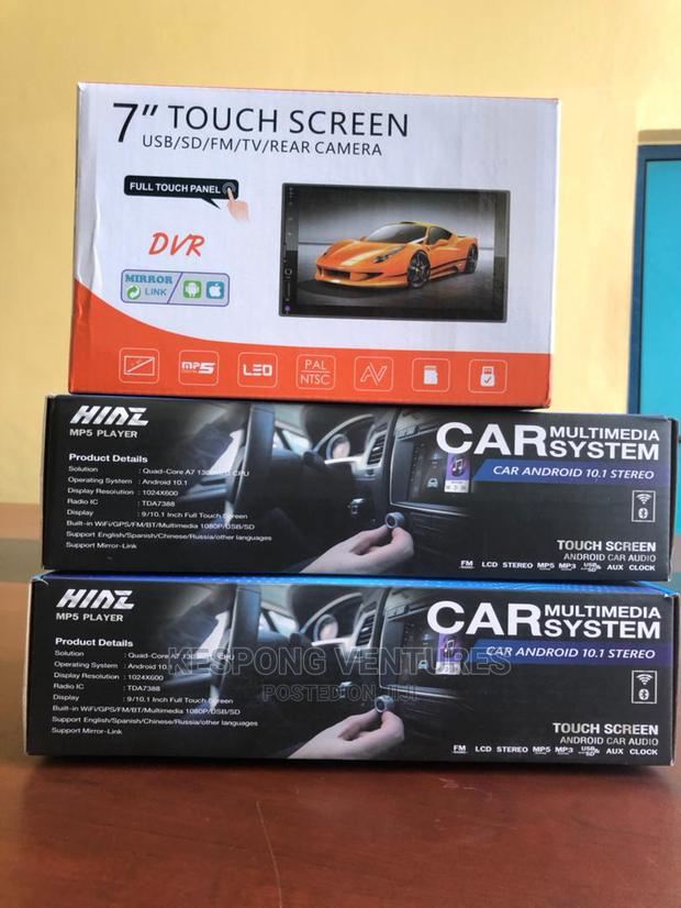 Android Car Tapes for Vitz (Free Reverse Camera)