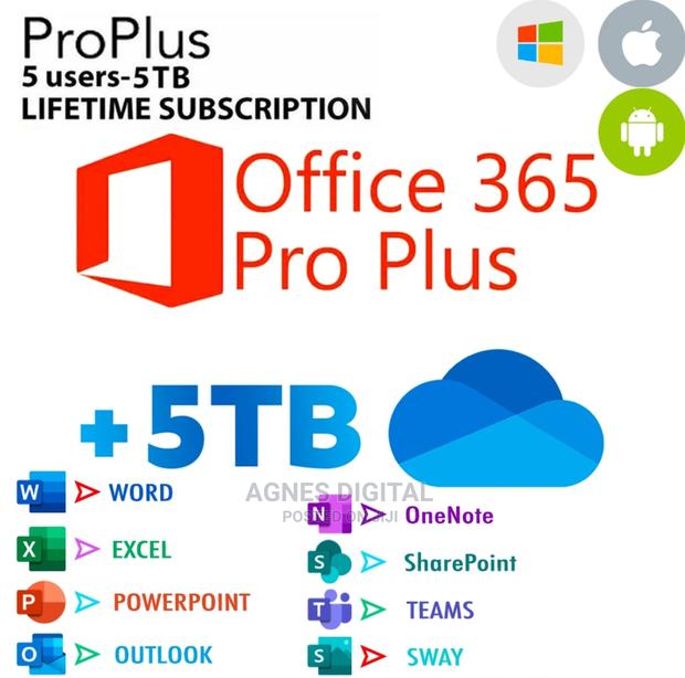 Microsoft Office 365 Account(Your Own Details) For 5 Devices · Photo 2