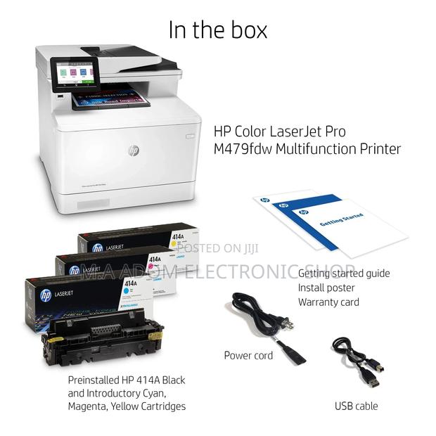 HP Laserjet Pro MFP M479fdw All-In-One Laser Printer · Photo 2