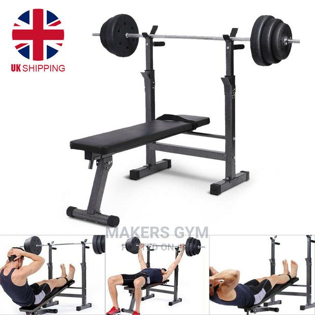 Workout Bench With 20kg Weight Set · Photo 2