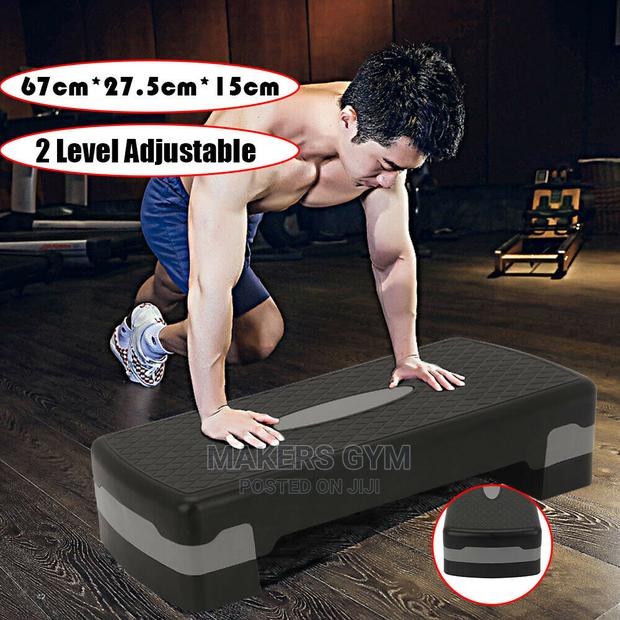 Aerobic Stepper 2/3 Level Adjustable Exercise Yoga Step Boar · Photo 2