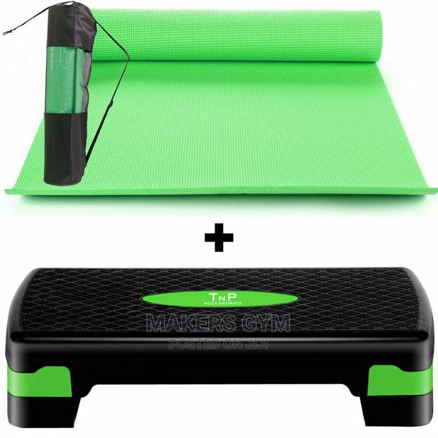 Excercise Balance Step Board + Yoga Mat · Photo 4