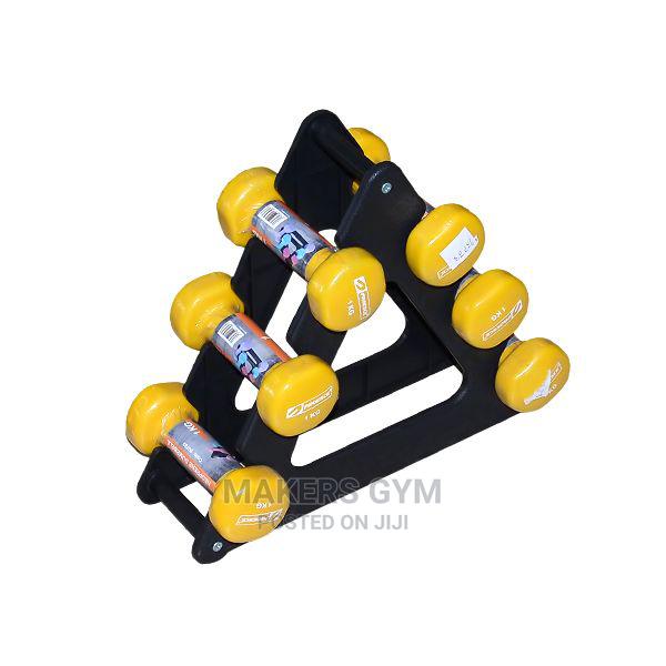 Dumbbell Rack With Dumbell (7kg) · Photo 2