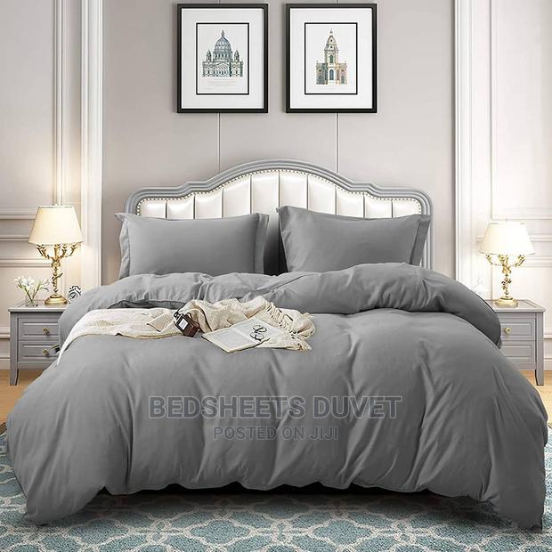 Plain Grey Bedsheet · Photo 2
