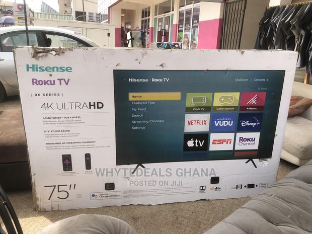 Hisense 75A6G 75-Inch Ultra HD Android Smart TV Wi/Alexa
