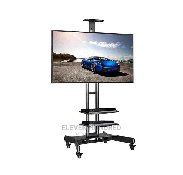 TV Stand (From 32inch to 65inch )Heavy Duty Poles · Photo 3