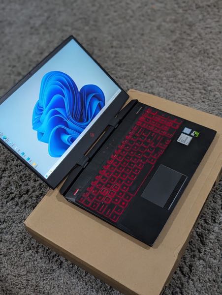 Laptop HP Omen 15 512GBHDD 16GBRAM