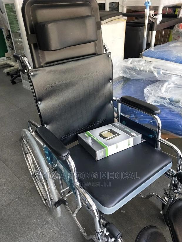 Reclinable Wheelchair With Commode (Potty Wheelchair) · Photo 2