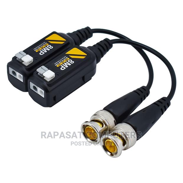 1 Pair 8MP HD Transmitter Balun Adapter CCTV Pas · Photo 2