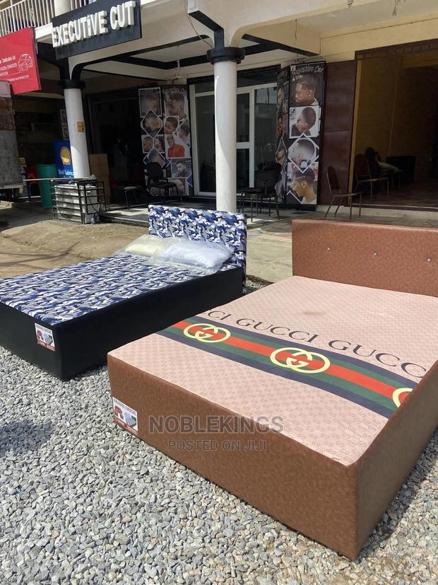 Complete Double Bed With Mattress