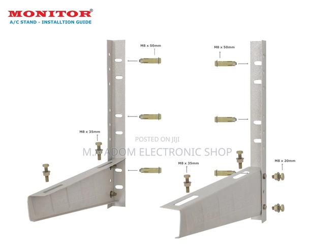 White Colour AC Bracket · Photo 2