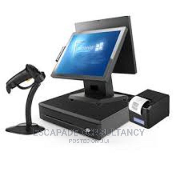 POS Computer Dual Touch Screen Complete Set With Accessories · Photo 4