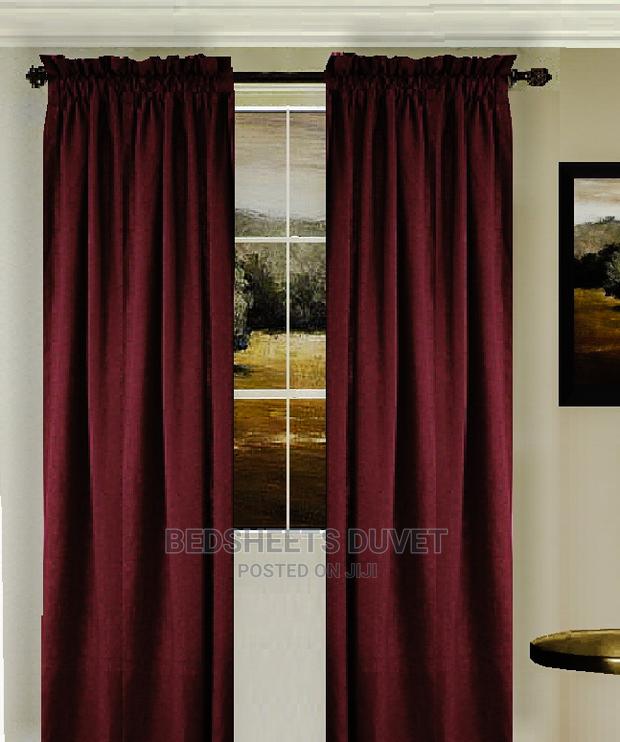 Wine/Maroon Curtains · Photo 2