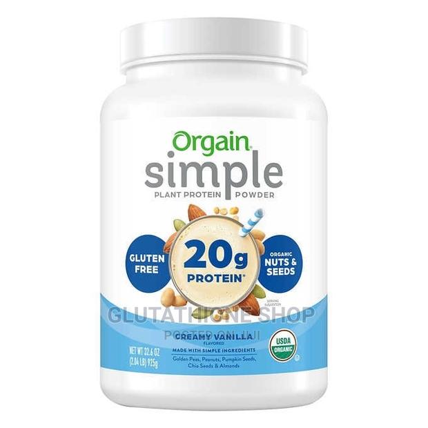 Orgain Simple Organic Plant Protein Powder, Vanilla · Photo 3