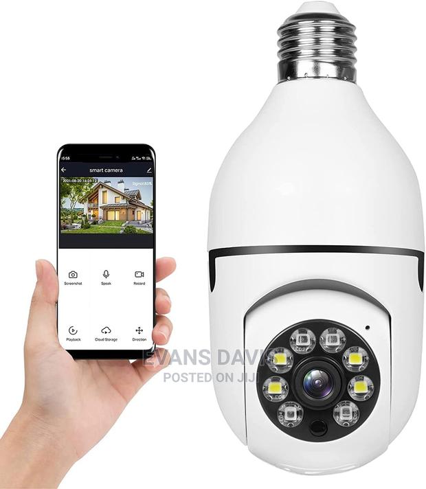Rotating Wireless Bulb Spy/Hidden Camera 360 Degrees · Photo 3
