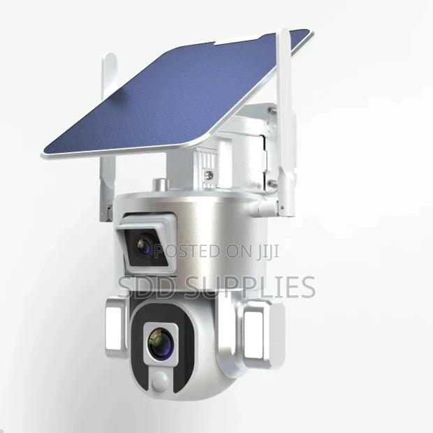 Dual Lens 4g 4k/8mp Resolution Solar Ptz Camera 10x Zoom · Photo 3