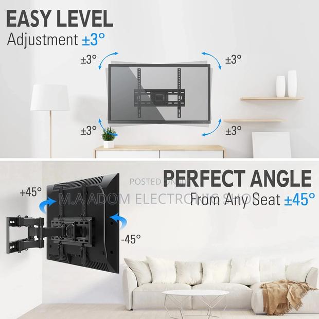 Adjustable Tv Wall Holder With 32”-75” Tv Screen Suitability · Photo 2