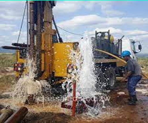 Water Borehole Drilling Services at Santasi