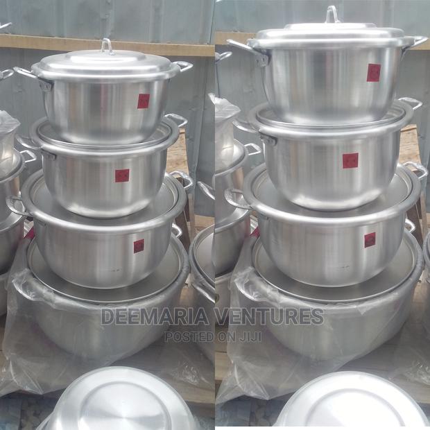 4 Sets Big Cooking Pots (Koko Silver) for Sale · Photo 2