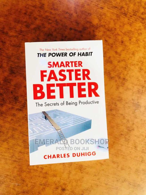 Charles Duhigg Smarter Faster Better Book · Photo 1