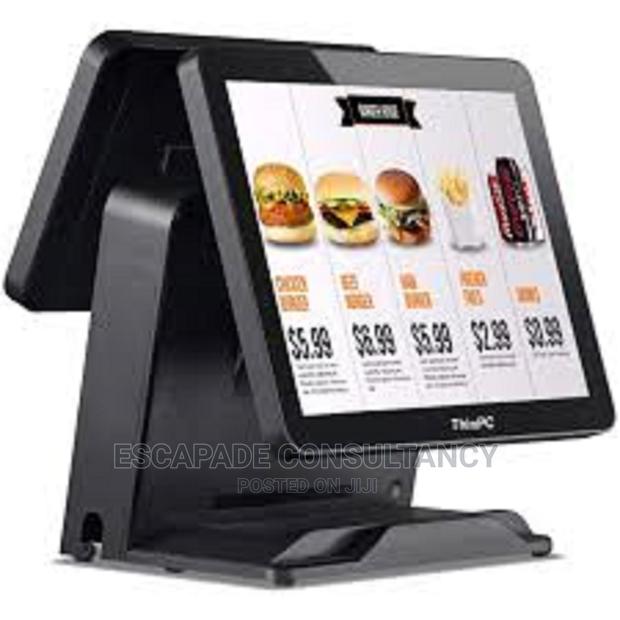 POS Computer I3 All in One Dual Touch Screen 128GB SSD , 8GB · Photo 4
