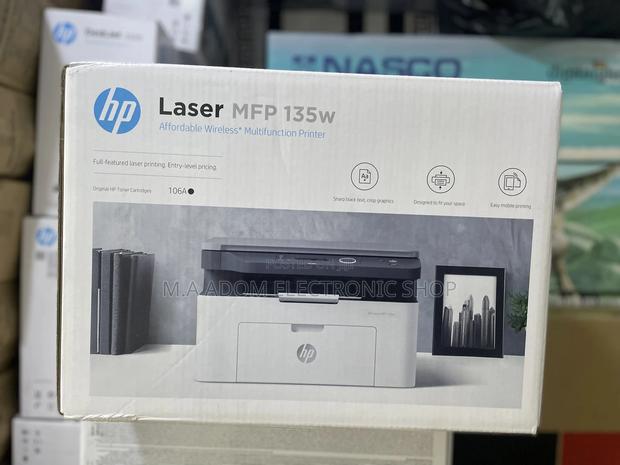4 in 1 ( Copy Print Scan Wireless) Hp 135w Printer · Photo 2