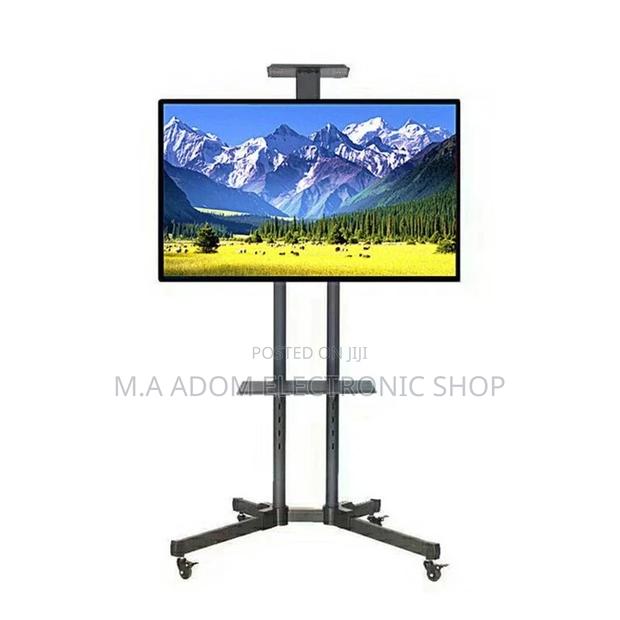 Rolling Mobile Tv Cart for All Purpose Events 32”-70” · Photo 2