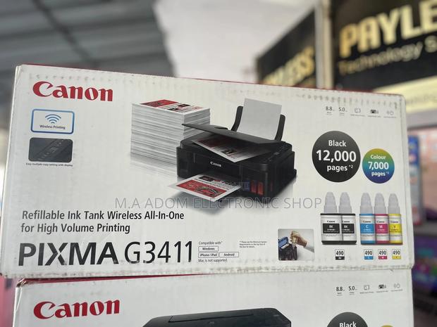 With This Canon Pixma 3411 U Can Print 12000b/W 7000 Color · Photo 2