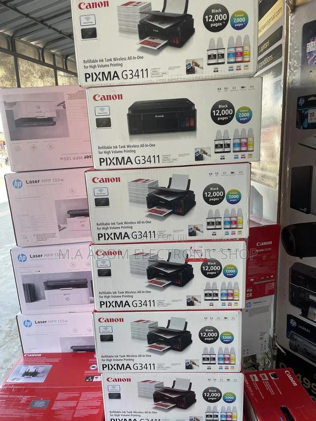 We Have Instock Canon Pixma 3411 Wireless Ink Tank Printer · Photo 2
