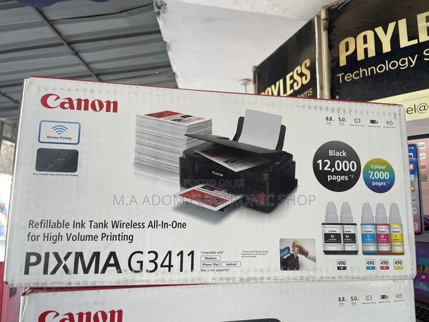 Canon Pixma All in 1 Wireless Printer (3411) · Photo 2