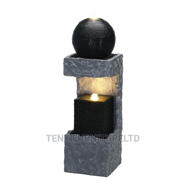 Water Fountain( Geometric Design With Imitation Rock · Photo 3